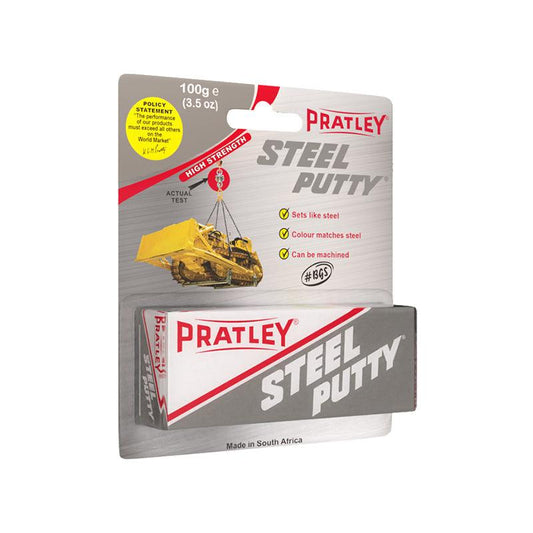 PRATLEY Adhesive Putty Steel 100gr - Premium Hardware from Pratley - Just R 54! Shop now at Securadeal