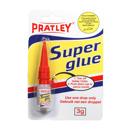 PRATLEY Adhesive Super Glue 3gm - Premium Glue from Pratley - Just R 29! Shop now at Securadeal