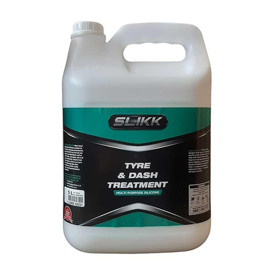 SLIKK Tyre & Dash Treatment 5 Litre - Premium Cleaning Products from Gravitate - Just R 489! Shop now at Securadeal