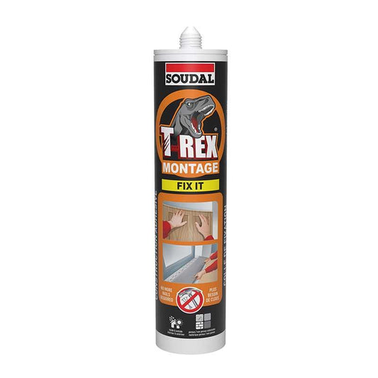 SOUDAL T-Rex Montage Fix It Solvent Based Construction Adhesive 350GR - Premium Hardware from SOUDAL - Just R 72.75! Shop now at Securadeal