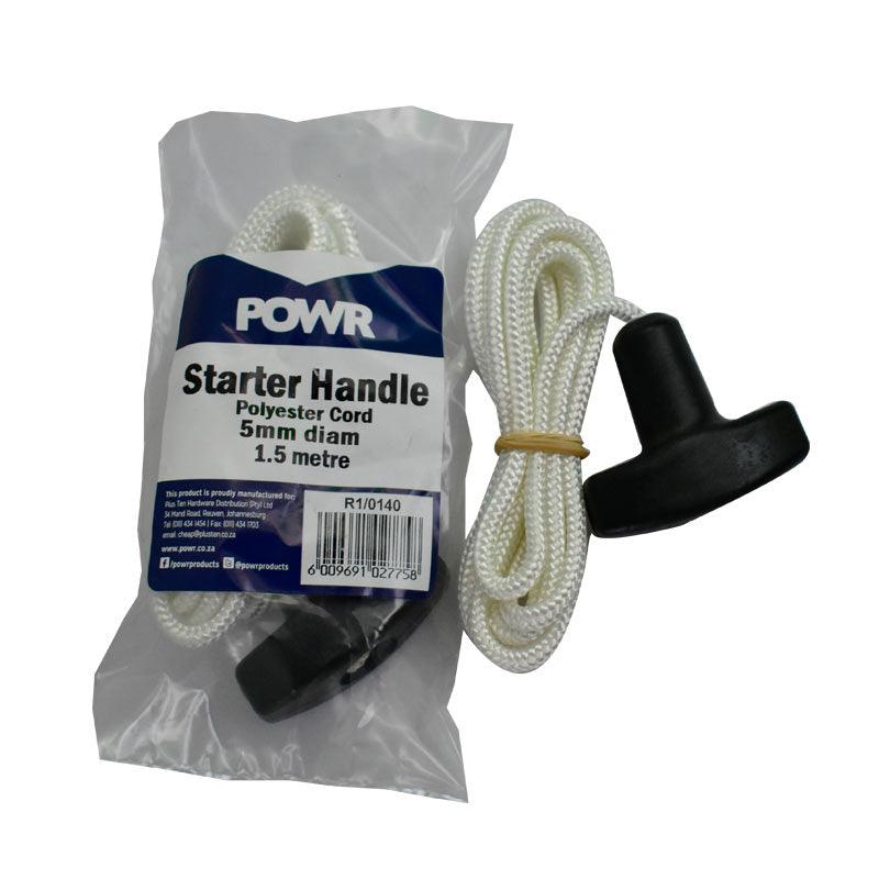 Starter Cord with Handle 5.0mmx1.5m - Premium Hardware from POWR - Just R 23! Shop now at Securadeal