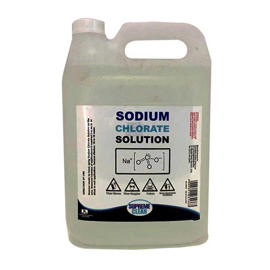 SUPREME CLEAN Sodium Chlorate Solution Weed and Root Destroyer 5 Litre - Premium Chemicals from Gravitate - Just R 284! Shop now at Securadeal