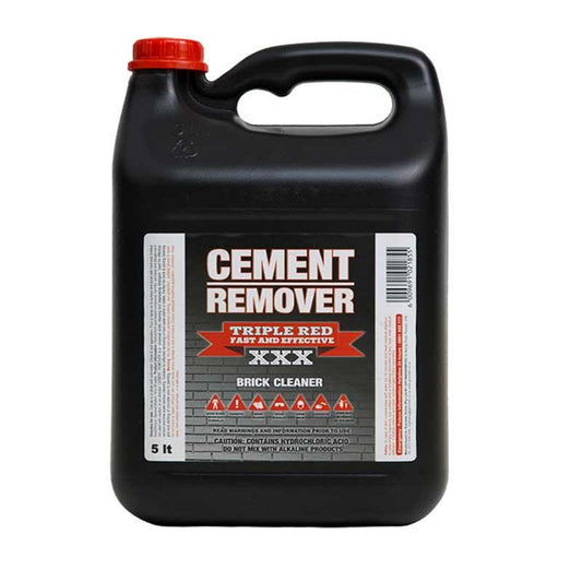TRIPLE RED Cement Remover 5 Litre - Premium Cleaning Products from Triple Red - Just R 142! Shop now at Securadeal