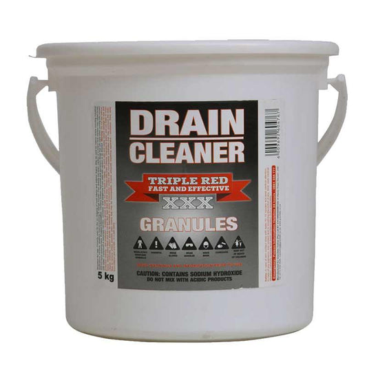 Triple Red Drain Cleaner Granules 5Kg - Premium Cleaning Products from Triple Red - Just R 320! Shop now at Securadeal