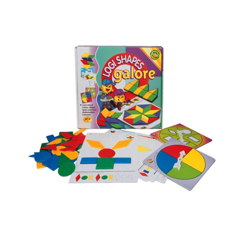 SMILE EDUCATION TOYS LogI Shapes Galore Age 3+ - Premium toys from Smile Educational Toys - Just R 158! Shop now at Securadeal
