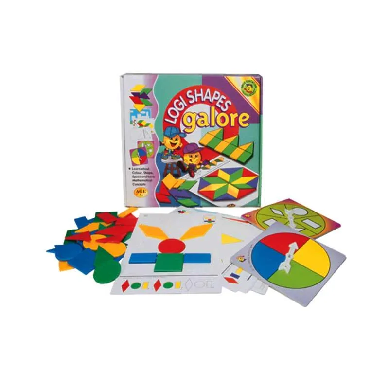 smile-education-toys-logi-shapes-galore-age-3-securadeal | Securadeal Smile Education Toys Logi Shapes Galore Age 3+ Premium Toys from Smile Educational Toys Just R 158 Shop Now at Securadeal