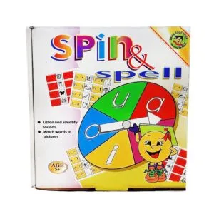 SMILE EDUCATION TOYS Spin & Spell English Age 5+ - Premium toys from Smile Educational Toys - Just R 70! Shop now at Securadeal