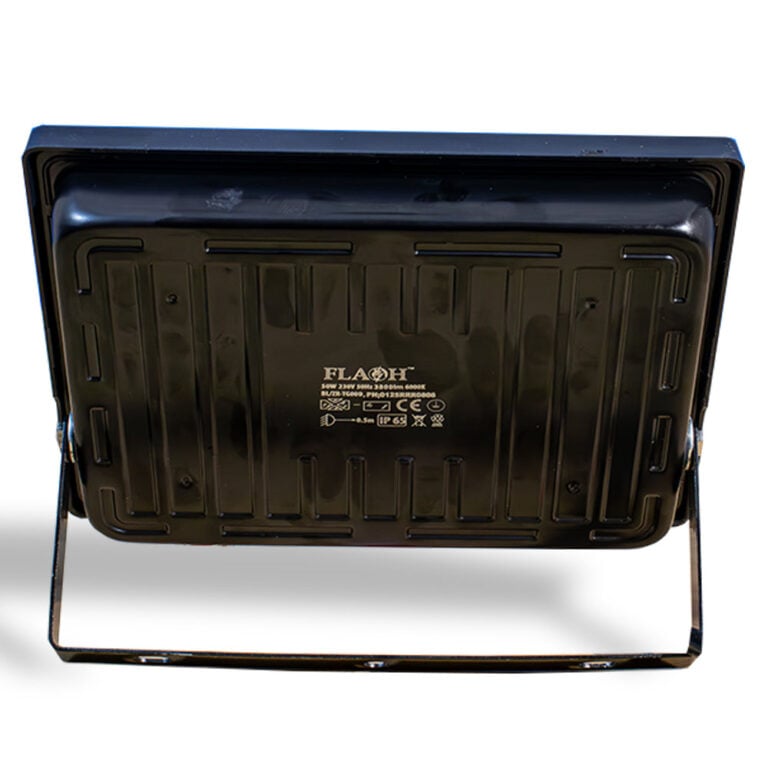 FLASH 50W SMD LED Slim Floodlight Daylight 6000K Black - Premium Light Bulbs from FLASH - Just R 260! Shop now at Securadeal