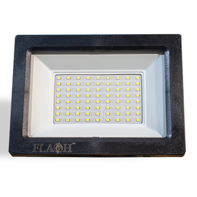 FLASH 50W SMD LED Slim Floodlight Daylight 6000K Black - Premium Light Bulbs from FLASH - Just R 260! Shop now at Securadeal