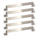 1_011788fb-574c-4fef-b82f-38953dbbfb3b | Securadeal Roco Flat D Cupboard Handle Satin Chrome 160mm 5 Pack Premium Hardware from Roco Just R 370 Shop Now at Securadeal
