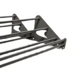 Roco Adjustable Shoe Rack Grey 704mm X 405mm X 107mm   Premium Cupboard Handles from Roco