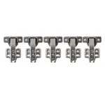 1_0ba88134-5b0d-4c9c-b6e6-feacade590e5 | Securadeal Roco 90 Degree Blind Corner 4 Hole Base Plate Cupboard Hinge 5 Pack Premium Handles from Roco