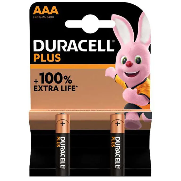 DURACELL Plus Battery Remote AAA 1.5v ( Pack of 2 ) - Premium Battery from Duracell - Just R 149.24! Shop now at Securadeal