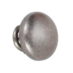 1_185e48b1-bf4d-4eb1-82da-894a7562ff85 | Securadeal Roco Lite Mushroom Drawer Knob Pewter 30mm 5 Pack Premium Hardware from Roco Just R 100 Shop Now at Securadeal