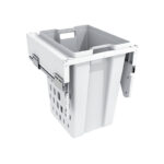 1_190f4583-9155-4d1f-a40f-ee4ba9ccc273 | Securadeal Roco Pull out Laundry Bin 450mm Base White 50 Litre Premium Hardware from Roco Just R 5499 Shop Now at Securadeal