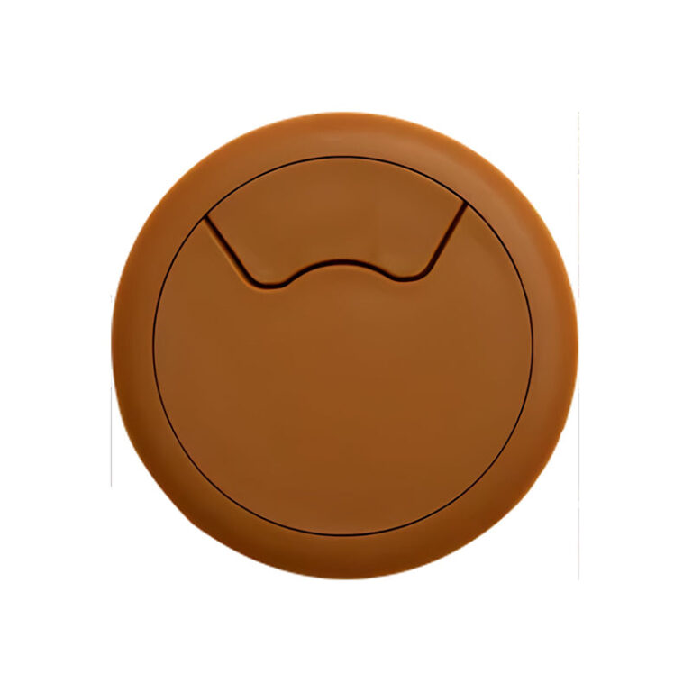 ROCO Round Cable Management Desk/Counter Port Oak 64mm - Premium Hardware from ROCO - Just R 4! Shop now at Securadeal