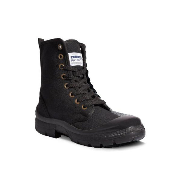 PATRIOT Black Canvas Security Boot Soft Toe - Premium Work Boots from Patriot - Just R 365! Shop now at Securadeal