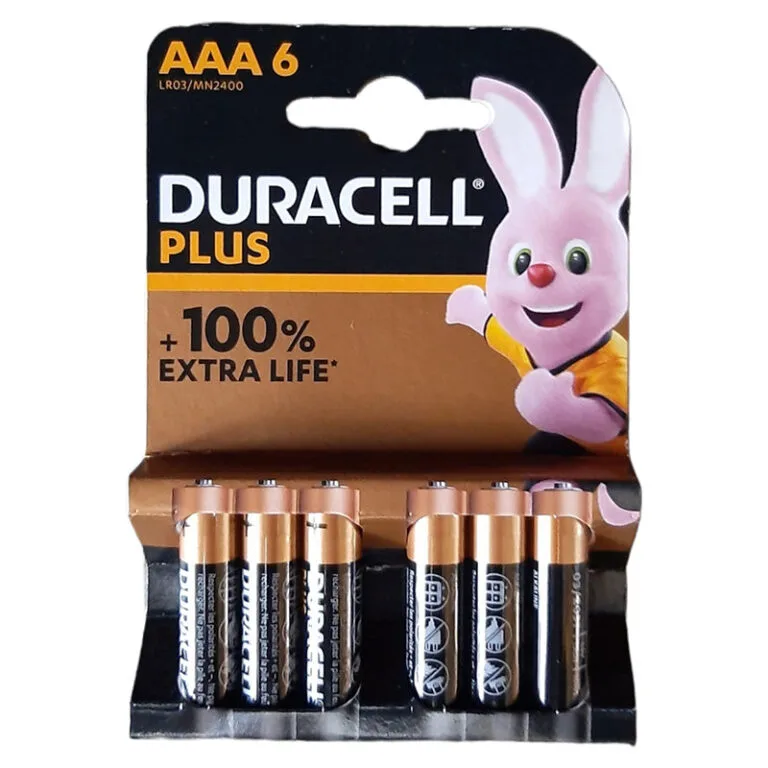 DURACELL Plus Battery Remote AAA 1.5v ( Pack of 6 ) - Premium Battery from Duracell - Just R 149.24! Shop now at Securadeal