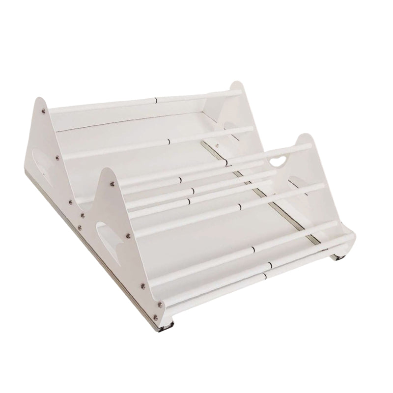 1_370a543a-4fd3-4ed6-ba3b-b1de86265aae ROCO Adjustable Shoe Rack White 704mm x 405mm x 107mm - Premium Hardware from ROCO - Just R 2195! Shop now at Securadeal