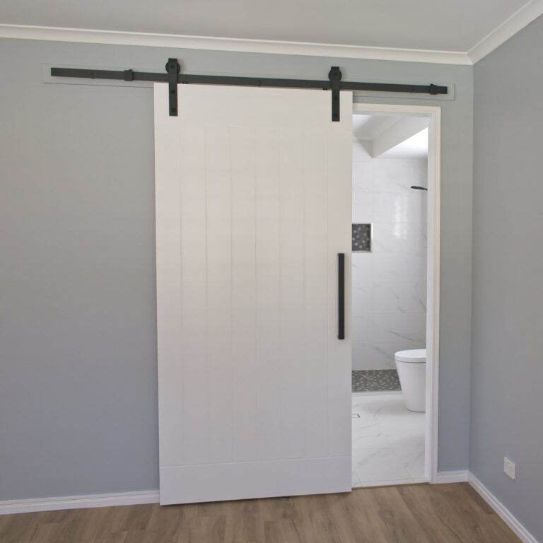 ROCO Single Barn Door Runner Complete Kit Black 2m - Premium Hardware from ROCO - Just R 1699! Shop now at Securadeal