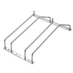 Roco Wine Glass Holder Chrome 2 Layer for 6 Glasses   Premium Hardware from Roco   Just R 116 Shop Now at Securadeal
