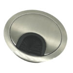 1_4ed4bd79-cba5-4d35-84c6-d2e166ca7731 | Securadeal Roco Wire Management Steel Round Brushed Satin Nickel 60mm Premium Hardware from Roco Just R 59 Shop Now at Securadeal