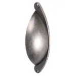 1_5128b7d9-5440-4e4b-854c-e40c29186965 | Securadeal Roco Cupboard Buttercup Handle Oxidised Tin 64mm Premium Handles from Roco