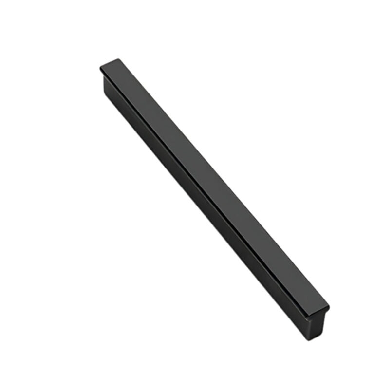 ROCO T Strip Cupboard Handle Brushed Matt Black 600mm - Premium Hardware from ROCO - Just R 106! Shop now at Securadeal