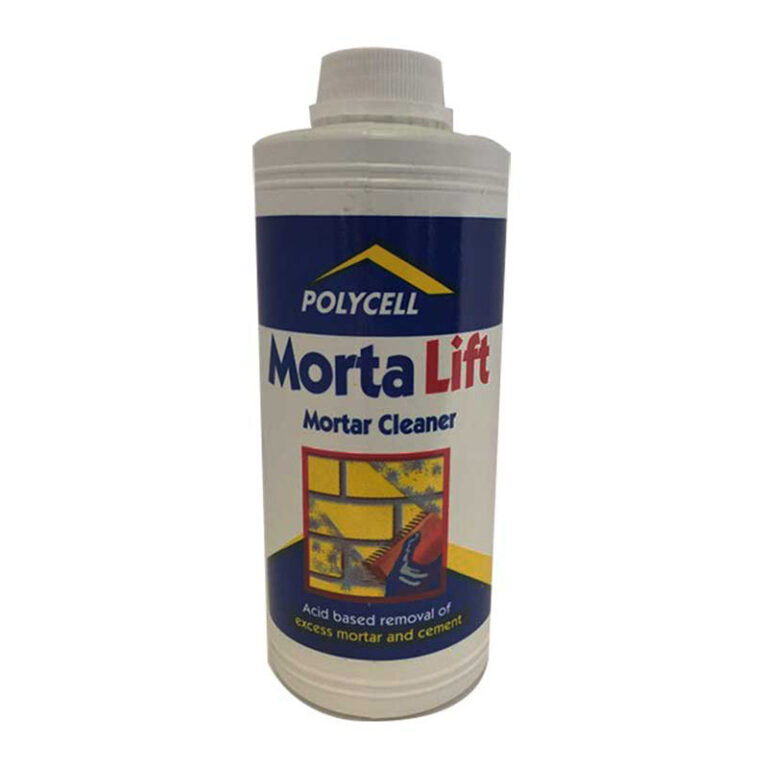 POLYCELL Morta Lift Mortar And Cement Remover and Cleaner 1 Litre - Premium Hardware from POLYCELL - Just R 178.42! Shop now at Securadeal