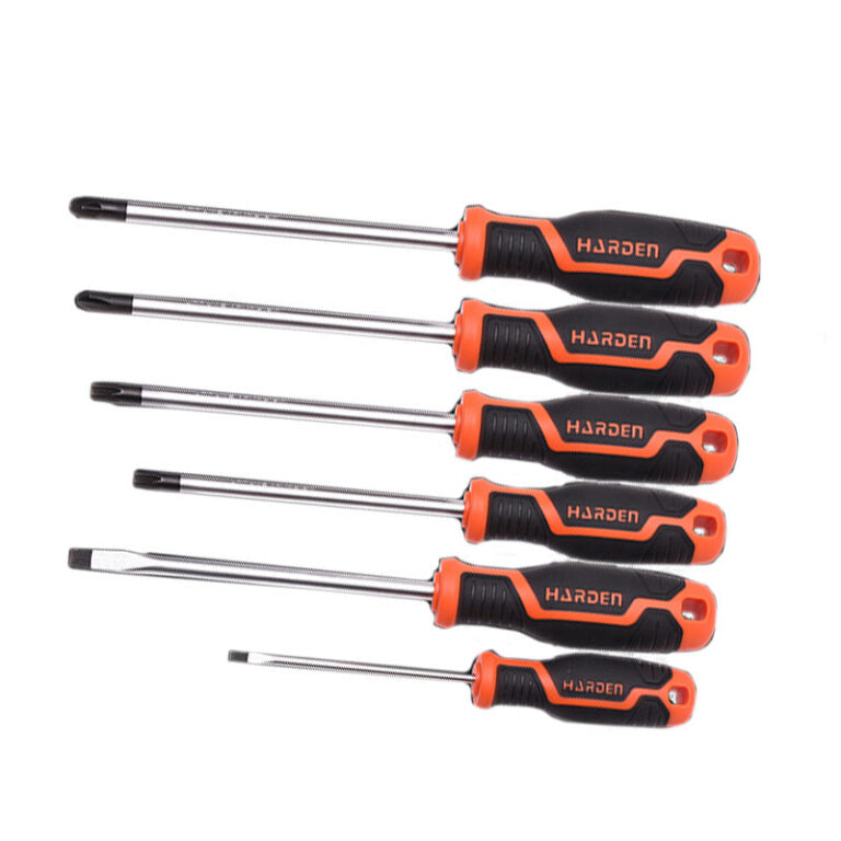 HARDEN Screwdriver Set Soft Handle 6 Pieces - Premium Screwdriver from HARDEN - Just R 78! Shop now at Securadeal