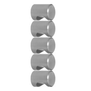 ROCO Cylindrical Drawer Knob Satin Chrome 20mm ( 5 Pack ) - Premium Hardware from ROCO - Just R 140! Shop now at Securadeal