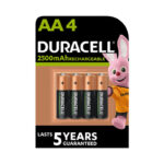 Duracell Battery Rechargeable Aa 2500mah  Pack of 4    Premium Battery from Duracell   Just R 31595 Shop Now at Securadeal