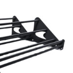 1_95bc2413-6a37-4f73-b803-85873bddafcc | Securadeal Roco Adjustable Shoe Rack Black 704mm X 405mm X 107mm Premium Cupboard Handles from Roco