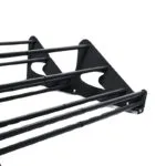 1_95bc2413-6a37-4f73-b803-85873bddafcc | Securadeal Roco Adjustable Shoe Rack Black 704mm X 405mm X 107mm Premium Cupboard Handles from Roco