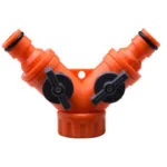 Harden Y Shape Double Individual Hose Connector 12   Premium Garden  Outdoor from Harden