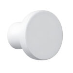 Roco Flat Button Drawer Knob White 30mm   Premium Hardware from Roco   Just R 38 Shop Now at Securadeal