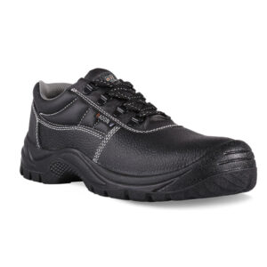 1_a2cb976c-1fb1-4a93-a72a-5b7270ea1f41 | Securadeal Dot Radon Oilacid Safety Shoe Heat Resistant Leather Black Premium Safety Boots from Dot Footwear Just R 340 Shop Now at Securadeal