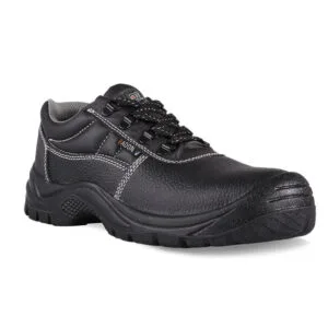 DOT Radon Acid Safety Shoe Heat Resistant Leather Black