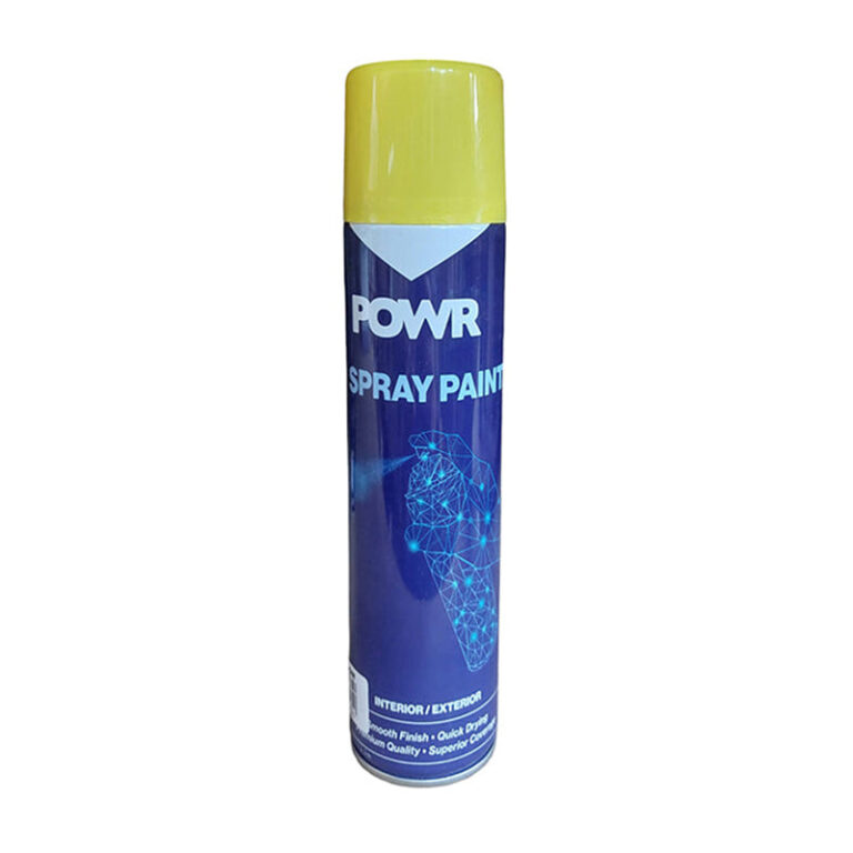 POWR Spray Paint STD 300ml Tin Yellow Canary - Premium Spray Paint from POWR - Just R 53! Shop now at Securadeal