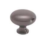1_c873c6ab-3dd3-4067-bd97-583ef467e14b | Securadeal Roco Small Base Drawer Knob Black Nickel 32mm Premium Hardware from Roco Just R 23 Shop Now at Securadeal