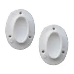 Roco Prepack Clothes Rail Oval Tubing Holder  2 Per Pack    Premium Home Accessories from Roco