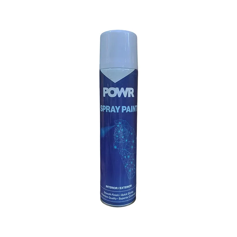 1_ccda4b78-3006-4863-9ea9-d7873ea5a094 | Securadeal Powr Spray Paint Standard Satin White 300ml Premium Paint Decorating from Powr