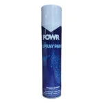 Powr Spray Paint Std 300ml Tin White Gloss   Premium Paint  Decorating from Powr