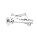 Roco 180 Degree 4 Hole Base Plated Cupboard Hinge   Premium Handles from Roco