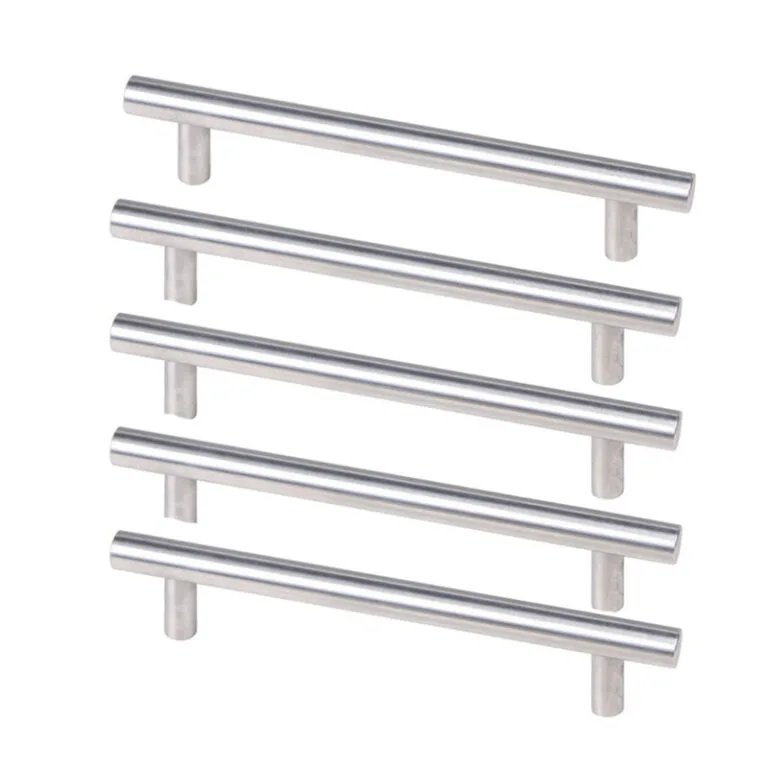 ROCO Cupboard Handle Bar Hollow Stainless Steel 192mm x 12mm ( 5 Pack ) - Premium Hardware from ROCO - Just R 68! Shop now at Securadeal