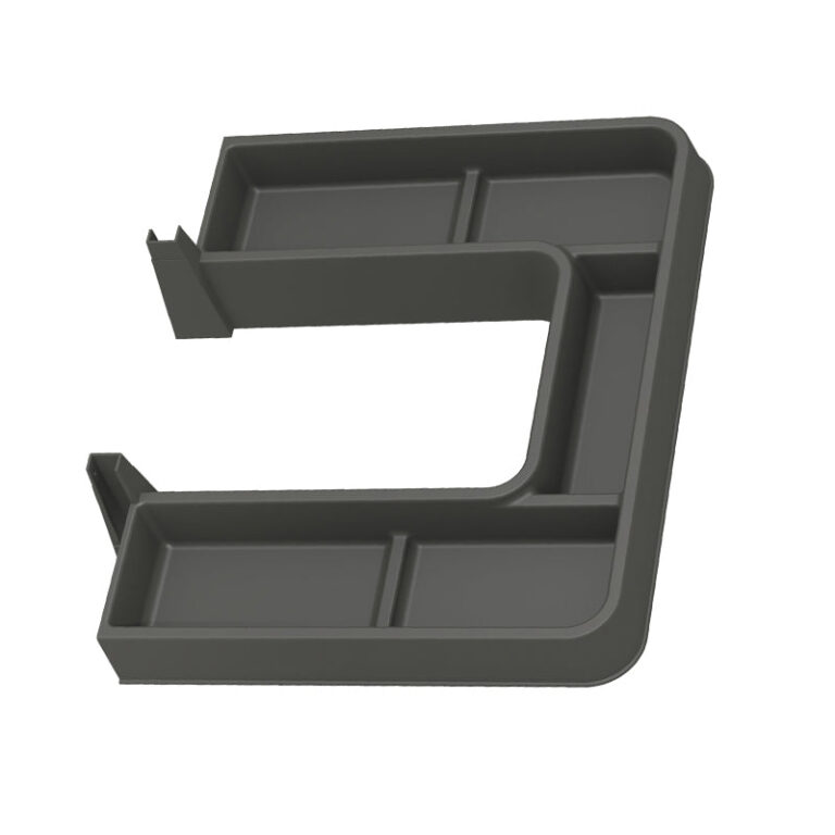 ROCO Onda Under Sink Vanity Tray Orion Grey - Premium Hardware from ROCO - Just R 192! Shop now at Securadeal