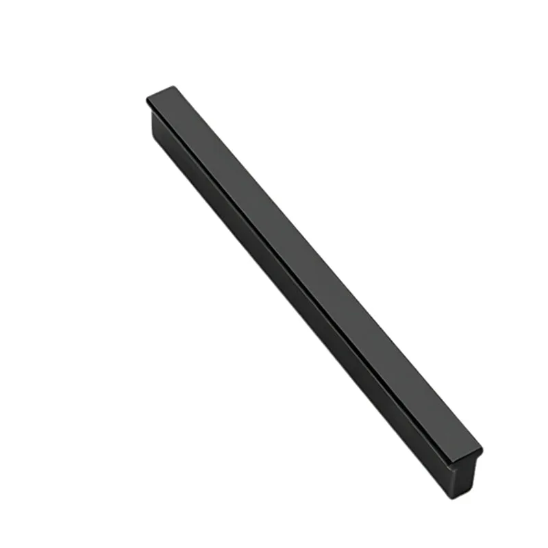 1_f54ec19c-376a-4832-ba2f-85c44e9162a7 | Securadeal Roco T Strip Cupboard Handle Brushed Matt Black 150mm Premium Handles from Roco