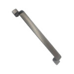Roco Flat D Cupboard Handle Dark Grey 160mm   Premium Hardware from Roco   Just R 66 Shop Now at Securadeal