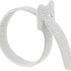 RUWAG Magic Reusable Velcro Cable Ties White 12.5mm x 300mm  ( Pack of 10 ) - Premium Hardware from Ruwag - Just R 42! Shop now at Securadeal