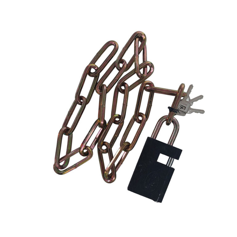 Heavy-Duty Padlock and Chain Set 900ml - Premium Hardware from Securadeal - Just R 68! Shop now at Securadeal